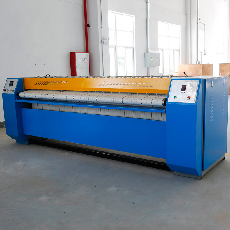 
		旅馆洗衣房布草烫平机介绍
		